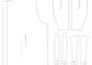 create pants sewing pattern PDF with size grading and instructions